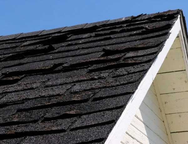 Missing, Cracked, or Curling Shingles